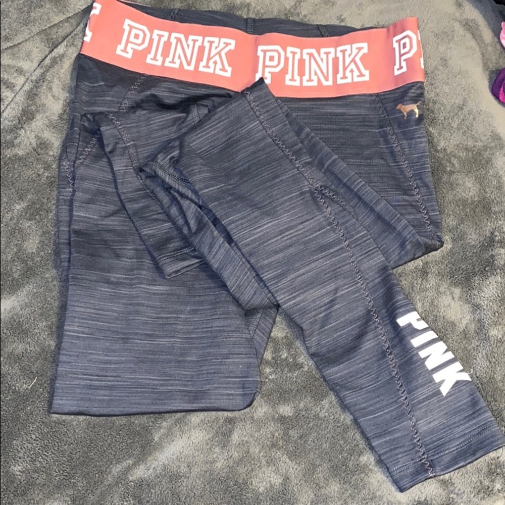 PINK leggings! Never worn! Very soft